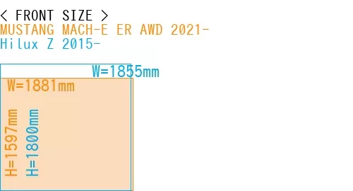 #MUSTANG MACH-E ER AWD 2021- + Hilux Z 2015-